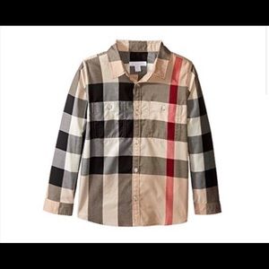 Burberry boys shirt